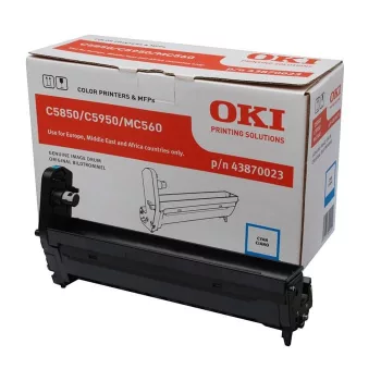 Oki C5850,5950 Eredeti dobegység Cyan