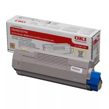 Oki C5650,5750 Eredeti Toner Yellow