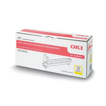 OKI C810,821,MC860 Eredeti dobegység Yellow