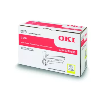 OKI C610 Eredeti dobegység Yellow