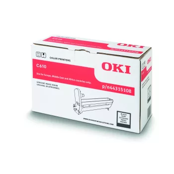 OKI C610 Black Eredeti dobegység