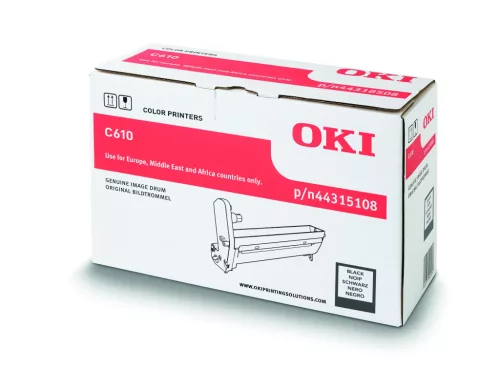 OKI C610 Black Eredeti dobegység