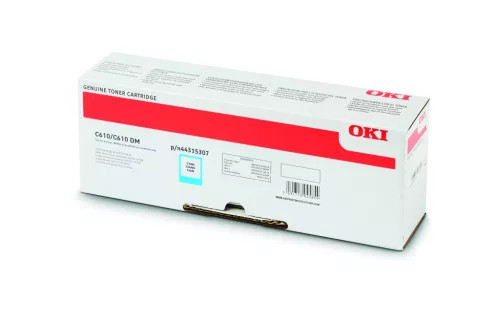 OKI C610 Eredeti Toner Cyan