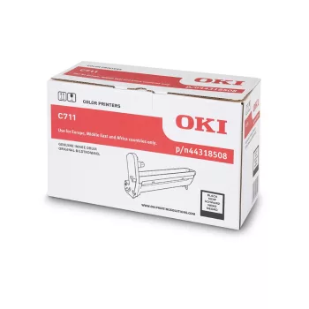 OKI C711 Black Eredeti dobegység