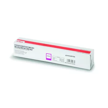 Oki C310/330/510/530/MC351 Magenta Eredeti Toner