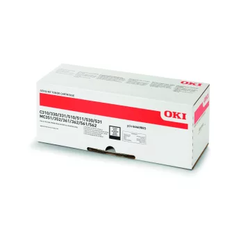 Oki C310/330/510/530/MC351 Black Eredeti Toner