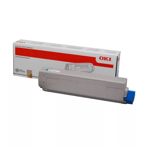 Oki C822 Eredeti Toner Cyan
