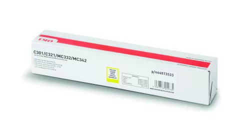 Oki C301/C321 Yellow Eredeti Toner