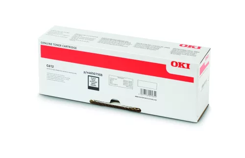 Oki C612 Black Eredeti Toner