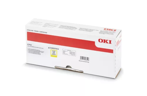 Oki C712 Yellow Eredeti Toner