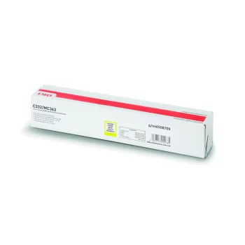 Oki C332/MC363 High Yellow Eredeti Toner