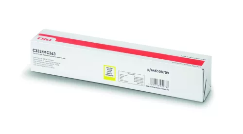 Oki C332/MC363 High Yellow Eredeti Toner
