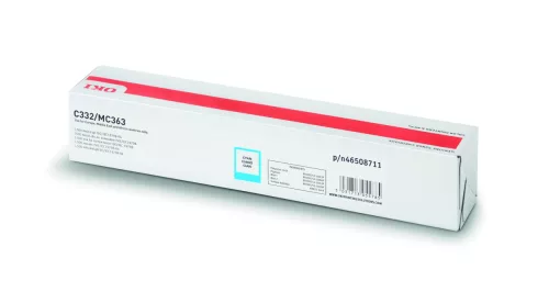 Oki C332/MC363 High Cyan Eredeti Toner