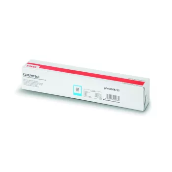 Oki C332/MC363 Cyan Eredeti Toner