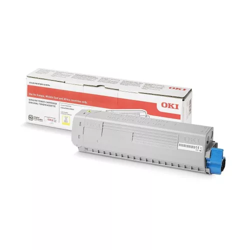 Oki C824/C834/C844 Eredeti Toner Yellow