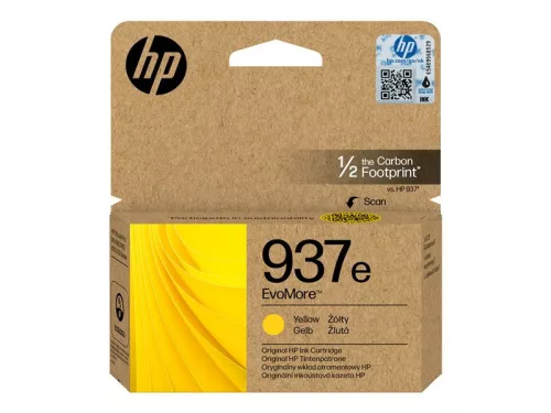 HP 937e Yellow 4S6W8NE Eredeti Tintapatron EvoMore