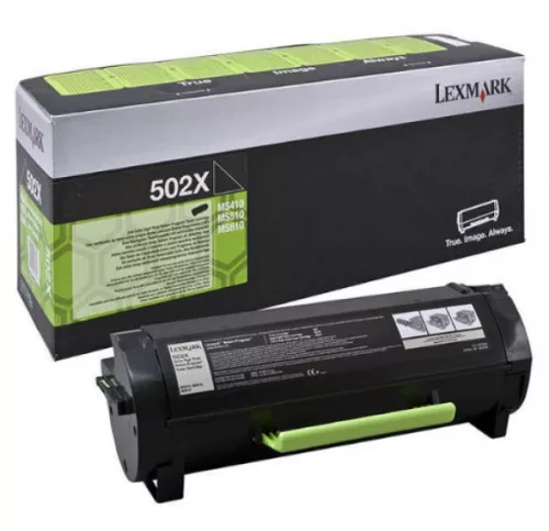 Lexmark MS410/415/510/610 Extra High Return Toner 10K Eredeti 50F2X00