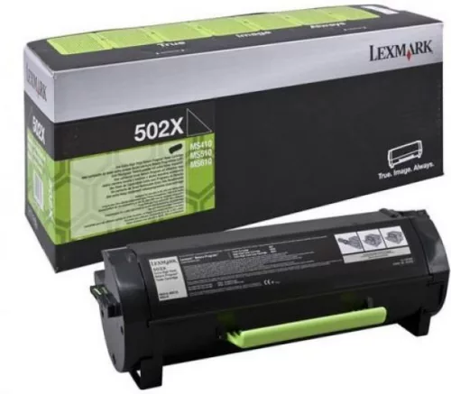 Lexmark MS410/415/510/610 Extra High Corporate Toner 10k Eredeti 50F2X0E