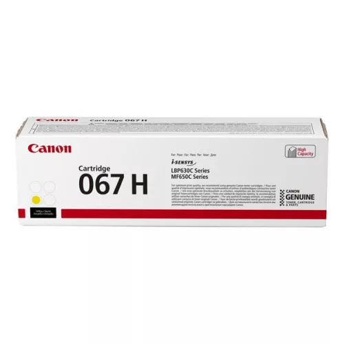 Canon CRG067H Yellow Eredeti Toner