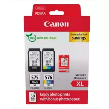 Canon PG575XL+CL576XL+10x15  fotópapír Eredeti multipack