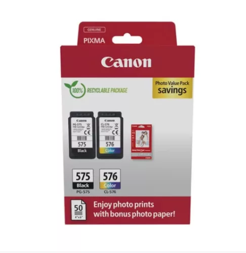 Canon PG575+CL576+10x15  fotópapír Eredeti multipack