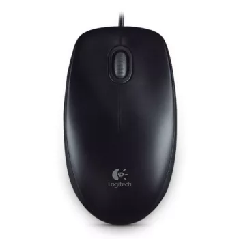 Logitech B100 Optical USB Mouse Black