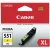 Canon CLI-551XL Yellow Eredeti Tintapatron