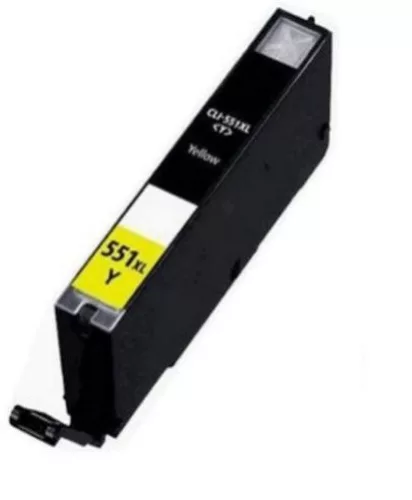 Canon CLI551XL Yellow Új Utángyártott Tintapatron Eco