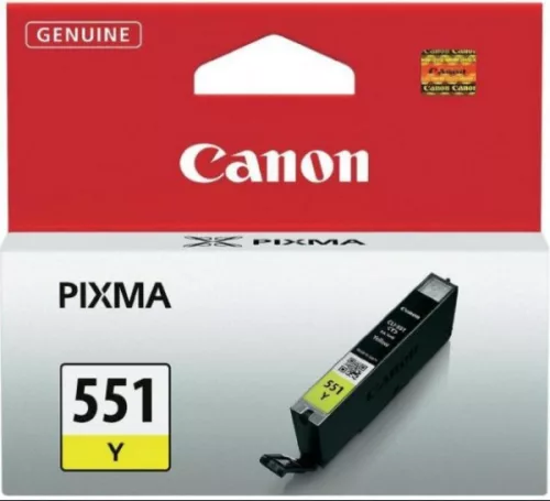 Canon CLI-551 Yellow Eredeti Tintapatron