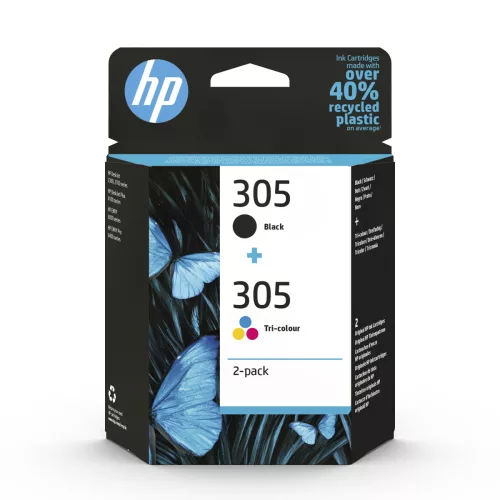 HP 305 6ZD17AE Eredeti Tintapatron Multipack