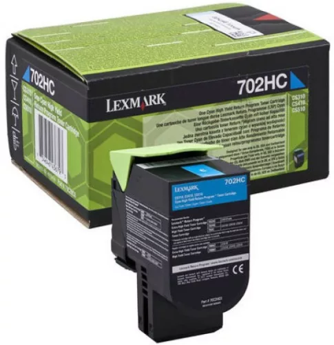 Lexmark CS310/410/510 High Return Toner Cyan 3K Eredeti 70C2HC0