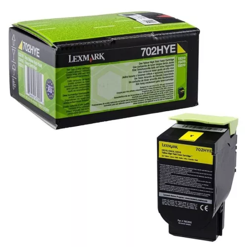 Lexmark CS310/410/510 High Corporate Yellow Eredeti Toner 3K  70C2HYE