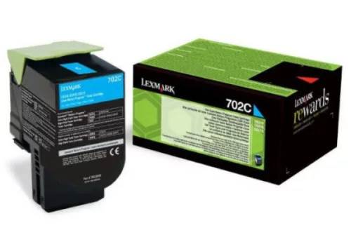 Lexmark CS510 Extra High Return Toner Cyan 4K Eredeti 70C2XC0