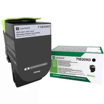   Lexmark CS/CX/317/417/517 Return Toner Black 3K Eredeti 71B20K0