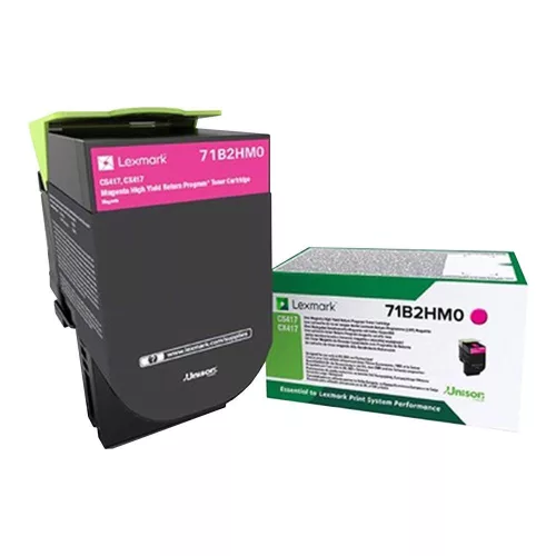 Lexmark CS/CX/417/517 Extra High Return Toner Magenta 3,5K Eredeti 71B2HM0