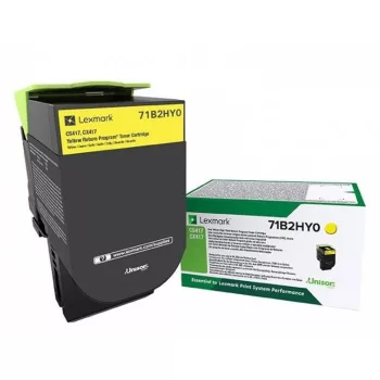   Lexmark CS/CX/417/517 Extra High Return Toner Yellow 3,5K Eredeti 71B2HY0