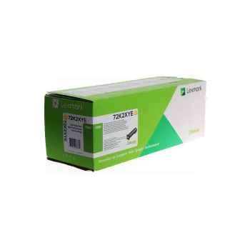   Lexmark CS820/CX82x/CX860 Extra High Corporate Toner Yellow 33K Eredeti 72K2XYE