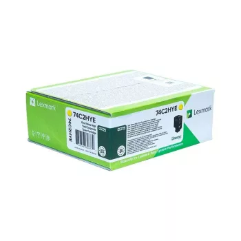   Lexmark CS725 High Corporate Toner Yellow 12K Eredeti 74C2HYE