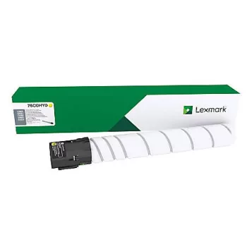   Lexmark CX92x Yellow High Yield Eredeti Toner Cartridge 34K  76C0HY0