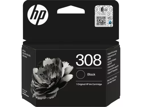 HP 308 Black 7FP21UE Eredeti Tintapatron