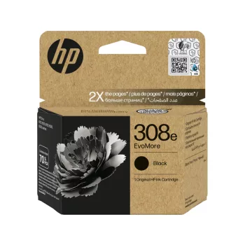 HP 308 Black 7FP22UE Eredeti Tintapatron EvoMore