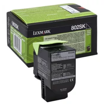   Lexmark CX310/410/510 Standard Return Toner Black 2,5K Eredeti 80C2SK0