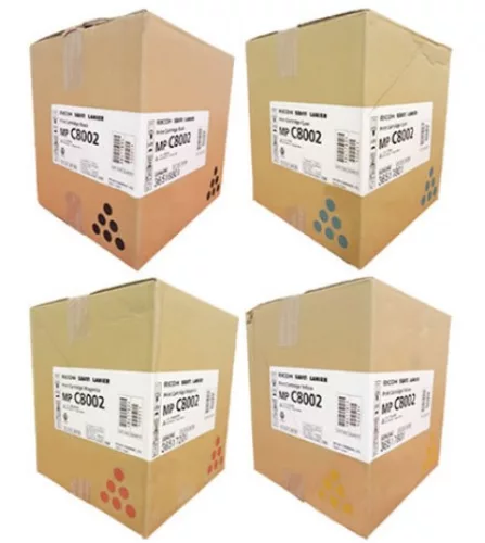 Ricoh MPC6502 Toner Yellow Type MPC8002 Eredeti