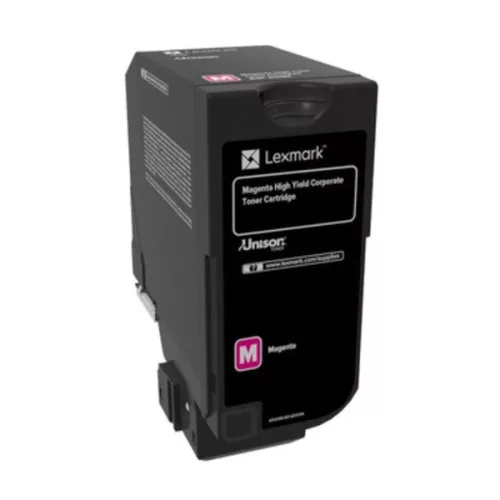 Lexmark CX725 High Corporate Magenta Eredeti Toner 16K  84C2HME