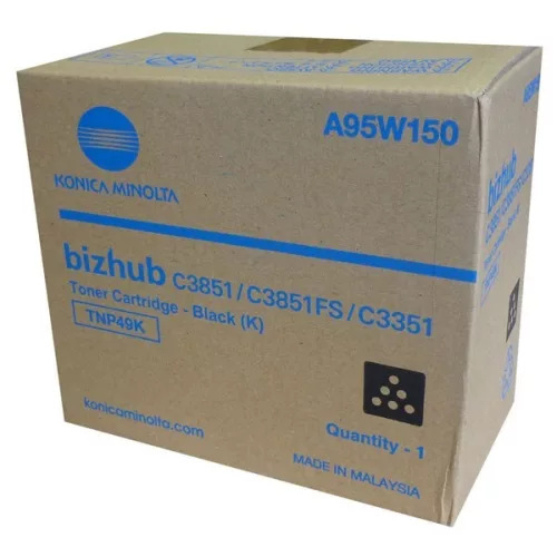 Konica-Minolta TNP49K Black Eredeti Toner