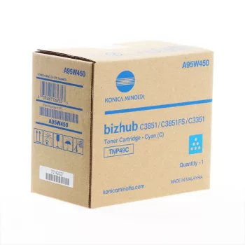Konica-Minolta TNP49C Cyan Eredeti Toner