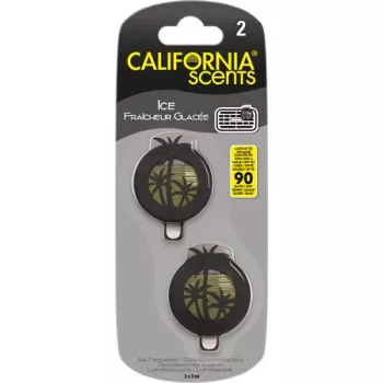   Autóillatosító, mini diffúzer, 2*3 ml, CALIFORNIA SCENTS "ICE"