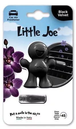 Autóillatosító, szellőzőrácsra, LITTLE JOE "Black Velvet", fekete