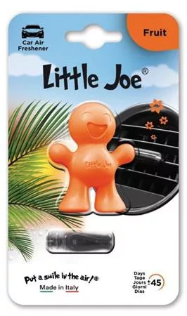 Autóillatosító, szellőzőrácsra, LITTLE JOE "Fruit", narancs