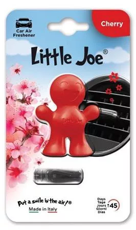 Autóillatosító, szellőzőrácsra, LITTLE JOE "Cherry", piros